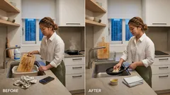 도마 표백제, 오래 담그면 더 깨끗할까? 살균 2분·표백 5분 기준 정리