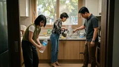 2L 페트병 하나로 싱크대 배수구 통불림 청소 끝내는 법