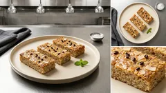 오븐에 한 번에 굽는 코코넛 플랩잭—오트밀 바 단단하게 뭉치는 쉬운 레시피