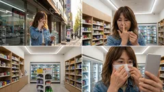 손가락 L자로 10초 만에 마스크 사이즈 고르는 법